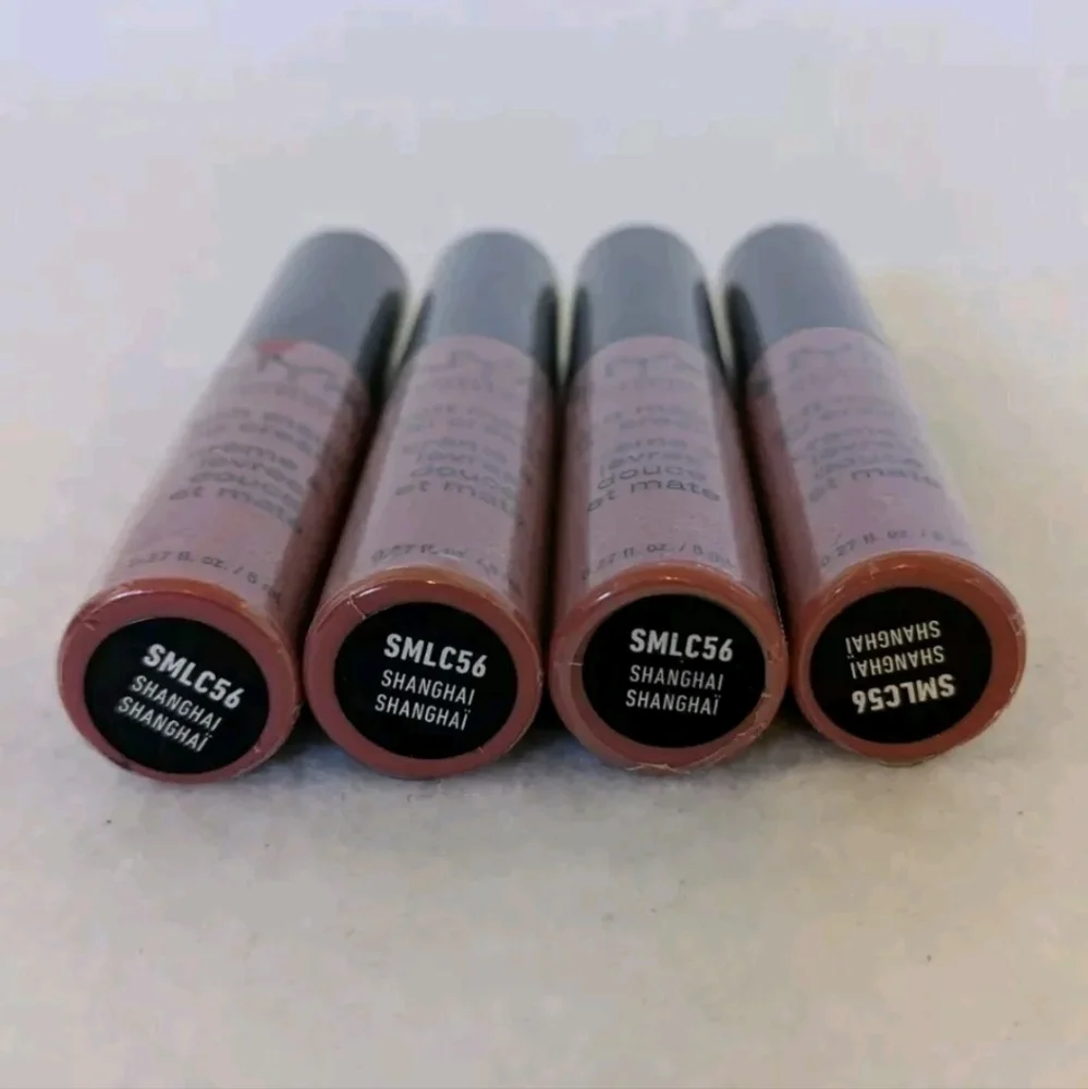 (4) NYX Soft Matte Lip Cream Shanghai SMLC56 NEW SEALED